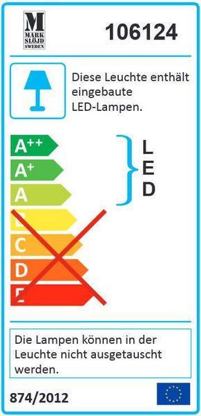 Energie-Label Markslöjd Tray (630 lm)