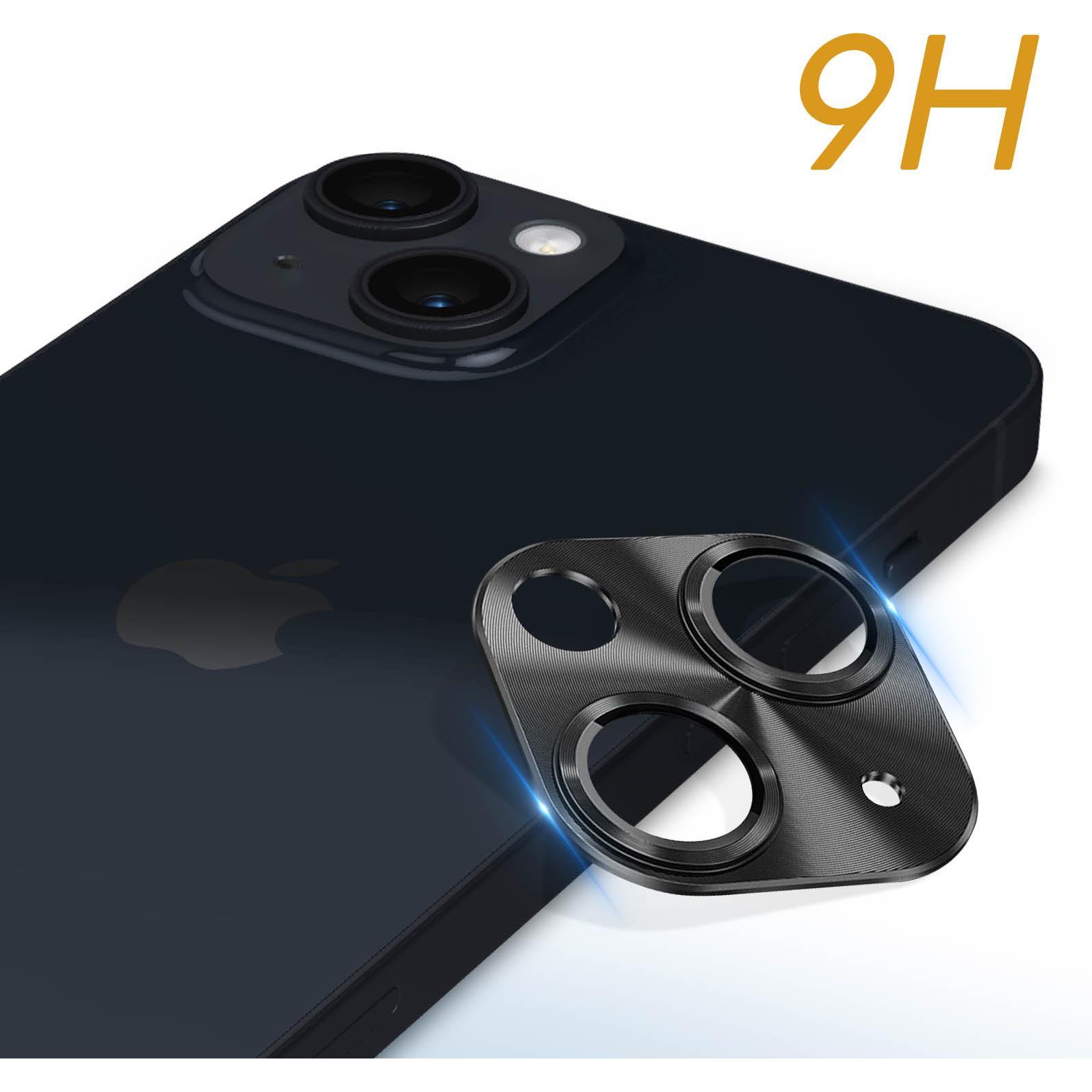 Thumbnail - Enkay Aluminiumlegierung (1 Stück, Apple iPhone 15 Plus), Smartphone Schutzfolie, Schwarz