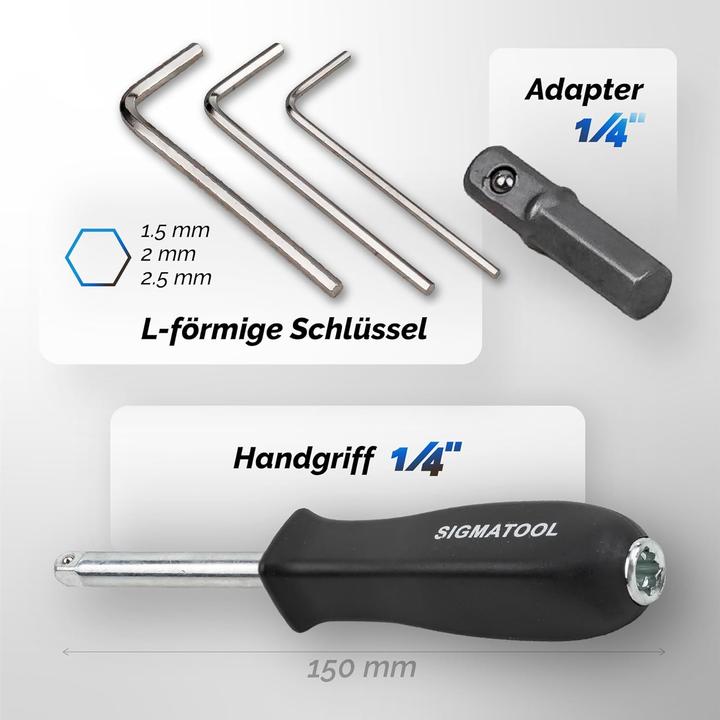 Produktbild WMC Tools TOOL SET 46PCS