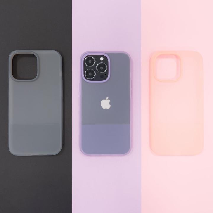 Immagine prodotto Kingxbar Custodia della serie Plain Cover per iPhone 13 Pro Max Custodia in silicone rosa (Apple iPhone 13 Pro Max)