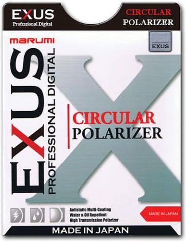 Productafbeelding Marumi Polarisatiereeks Exus (72 mm, Polarisatiefilter, 72 mm)