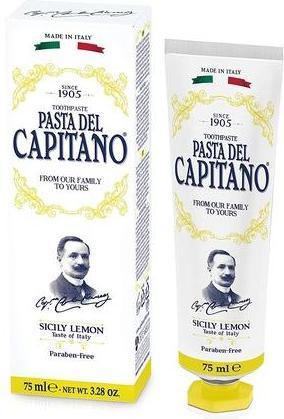 Produktbild Capitano Pasta del - Toothpaste with natural BIO lemon 1905 75 ml (U) (75 ml)