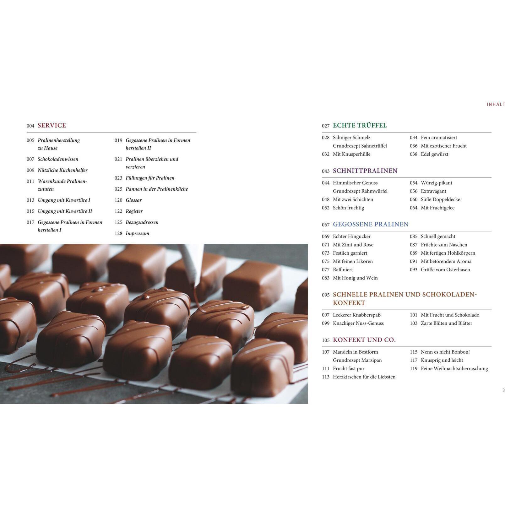 Thumbnail - Pralinen selbst gemacht, Ratgeber von Kerstin Spehr, Petra Casparek