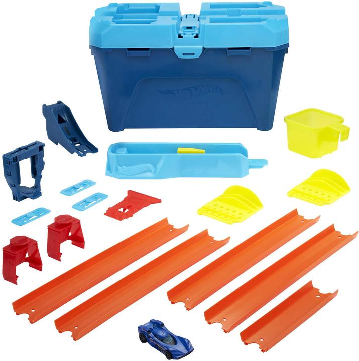 Actual product image Hot Wheels Track Builder Unlimited Stunt Crash Box