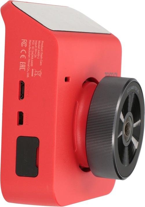 Actual product image 70mai car DVR DASH CAM A400 QHD MIDRIVE A400 + RC09 red (GPS receiver, Wi-Fi, Built-in display, Full HD)