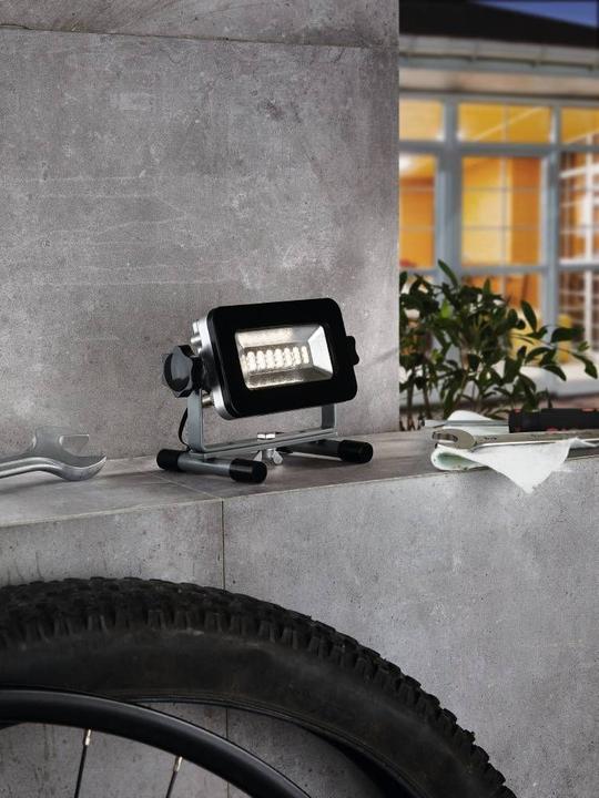 Actual product image EGLO 32153 PIERA LED Outdoor Floor Lamp 5W 140x115mm Black Neutral White IP44 (800 lm, IP44)