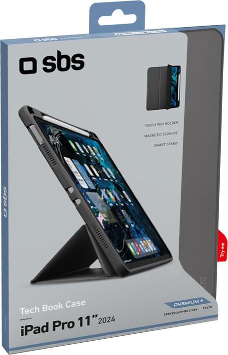Productafbeelding SBS Tech Pro iPad Pro 11" 2024 zwart (Apple iPad Pro 11 2024)