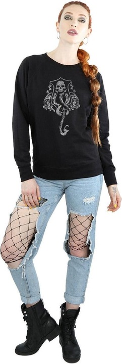 Actual product image Womens/Ladies Dark Mark Crest Sweatshirt (L)