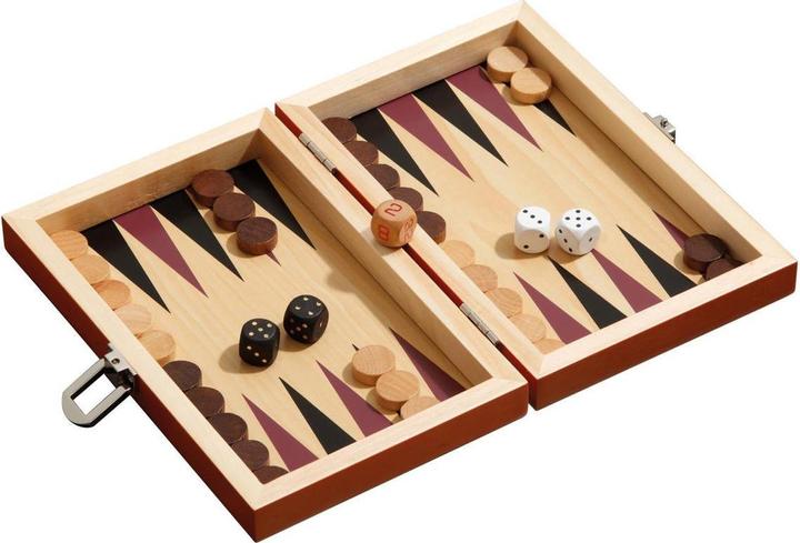 Produktbild Philos Backgammon - Karpathos - mini (Deutsch, 2 - 4 Spieler)