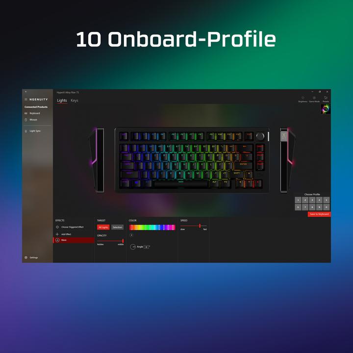 Image du produit HyperX Alloy Rise 75 (CH, Filaire)