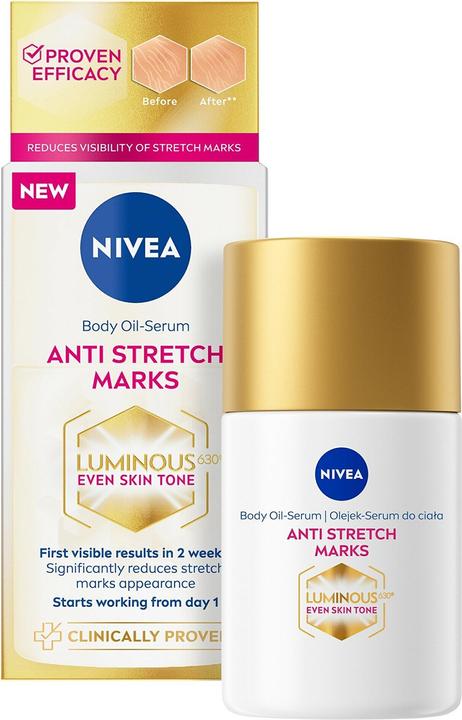 Actual product image NIVEA Luminous Oil Serum Body Oil Serum 100ml (Body oil, 100 ml)