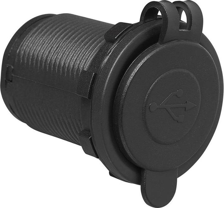 Actual product image ProPlus USB double flush mount socket in blister pack