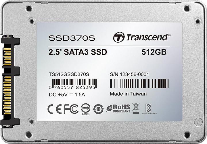 Productafbeelding Transcend 370s (512 GB, 2.5")