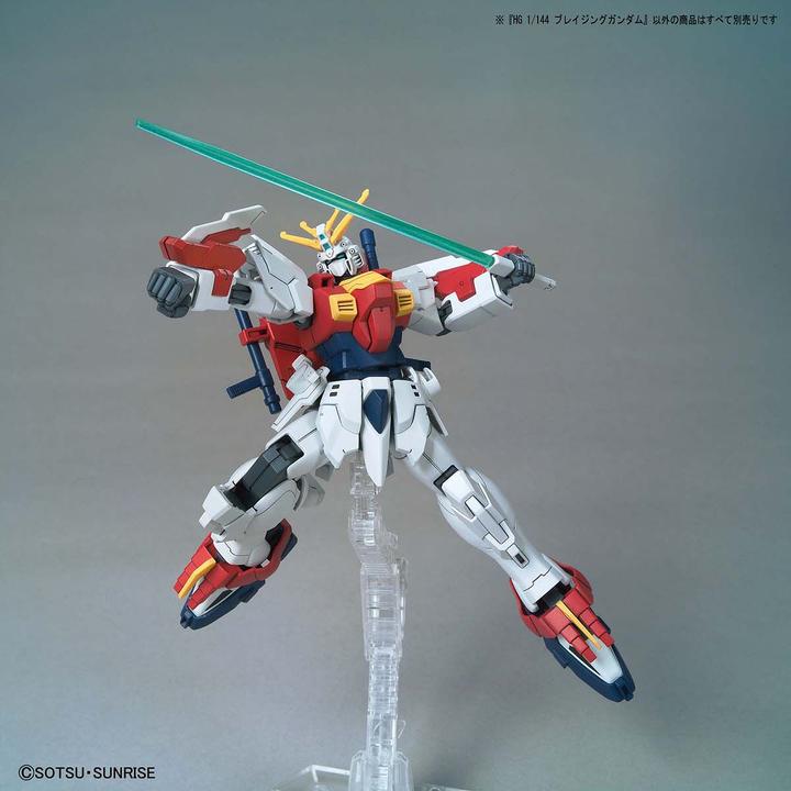 Actual product image Bandai 1/144 HG BLAZING GUNDAM