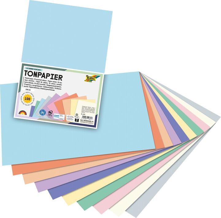 Actual product image Folia Clay paper (130 g/m², 100 x)