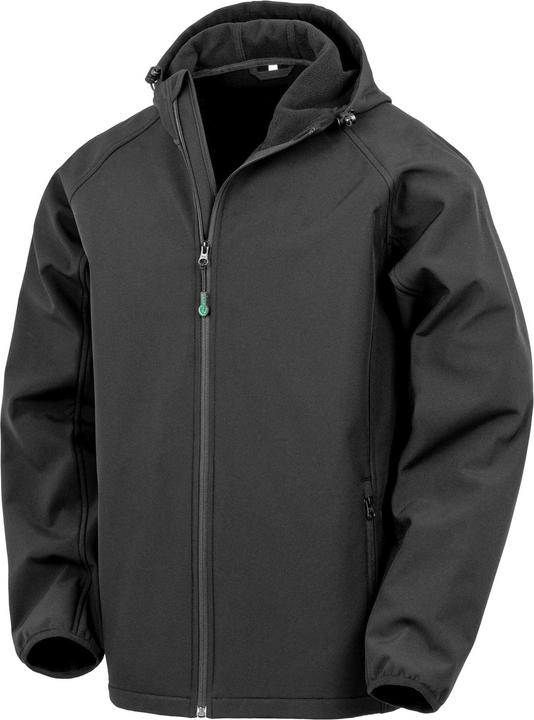 Actual product image Result Recycled Mens 3 Layer Printable Soft Shell Jacket (XL)