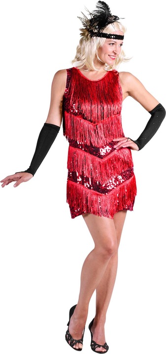 Immagine prodotto Thetru Abito da donna anni '20 Charleston, Dazzle Me (XL)