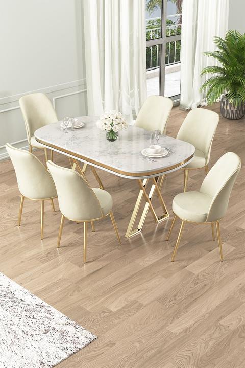 Image du produit Hanah Home Lai Dining TableChairs Set