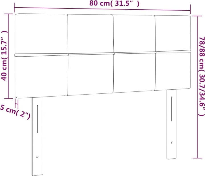 Produktbild VidaXL Warren (160 x 5 x 128 cm)