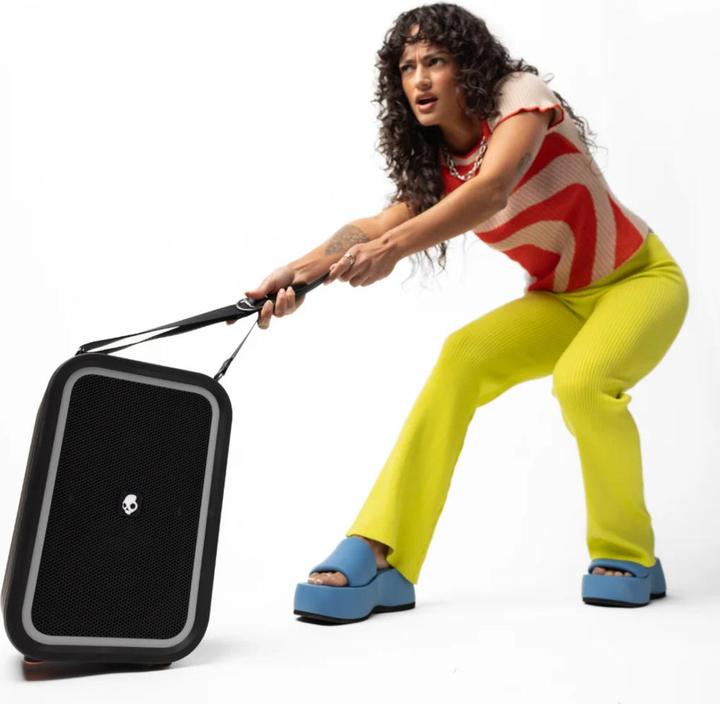 Produktbild Skullcandy Stomp Mini Wireless Party Speaker Black (12 h, Akkubetrieb)