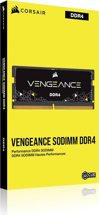 Productafbeelding Corsair Vengeance (1 x 8GB, 3200 MHz, DDR4 RAM, SO-DIMM)
