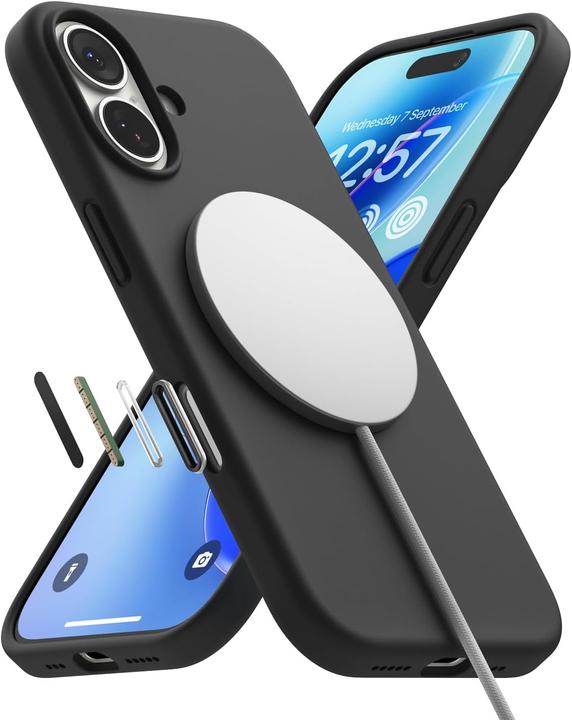 Produktbild Ringke Silikon Magnetische MagSafe Hülle für iPhone 17 - Lila (Apple iPhone 17)