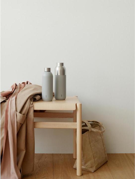 Actual product image Stelton Keep Warm vacuum insulated bottle 750 ml - Light Grey (366-1) (0.75 l)