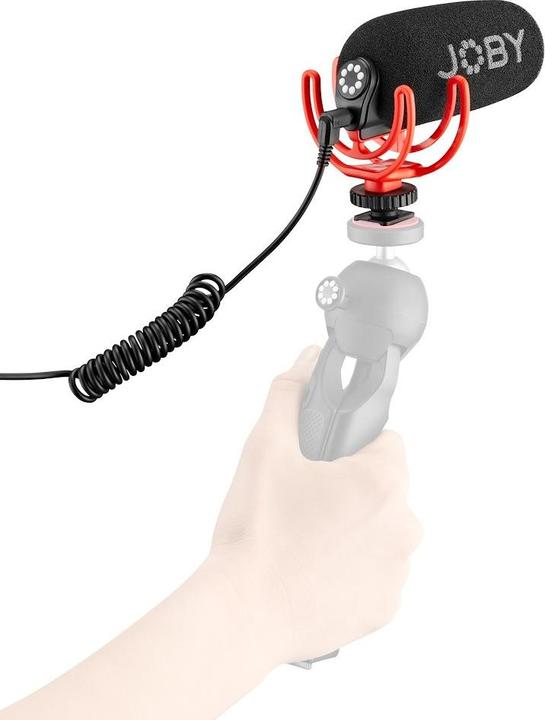 Actual product image Joby JB01675-BWW Microphone Black, Red Digital camera microphone