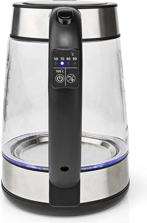 Image du produit Melissa Digitaler Wasserkocher | 1,7 l | 2200 W | Glas | 50/70/80/90/100 °C Voreinstellungen | 360° (1.70 l)