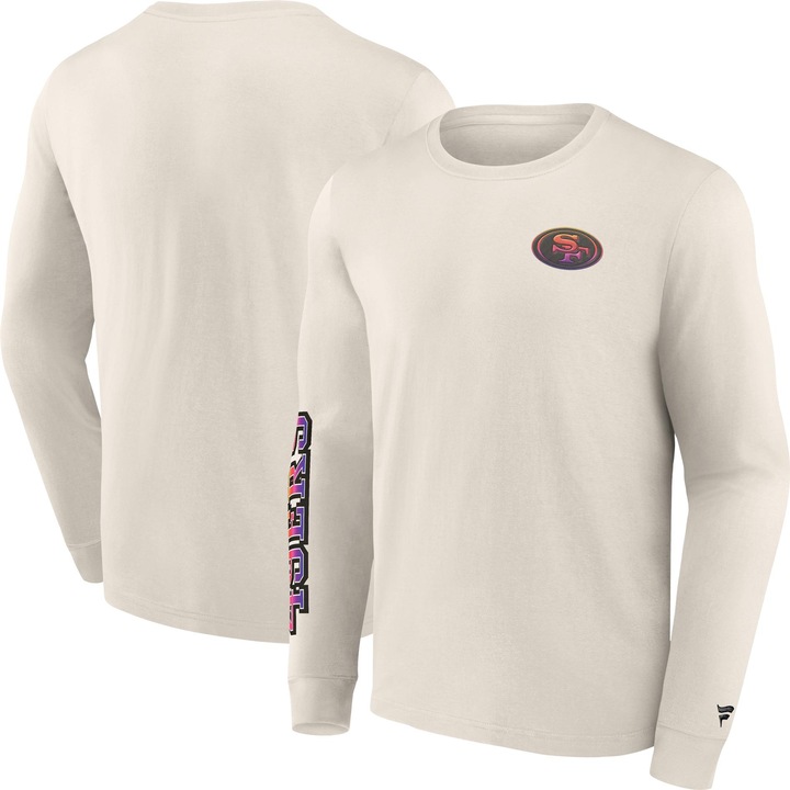 Fanatics San Francisco 49ers Gradient LS Crew T-Shirt XL (XL)