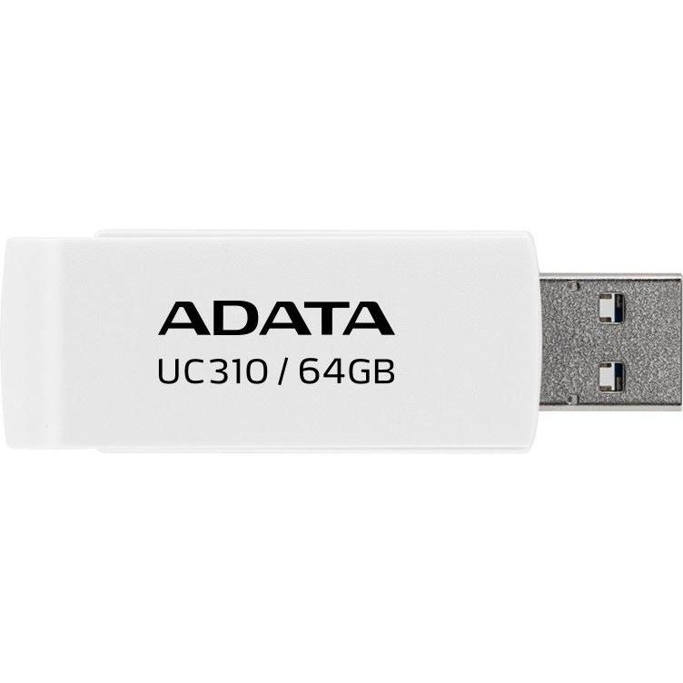 Adata UC310 (64 GB, USB-A), USB Stick, Weiss