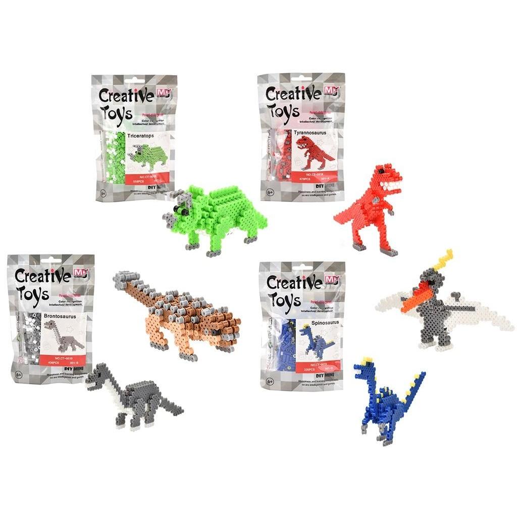 Trifox Dinosaurier-Bügelperlen 400 Stück