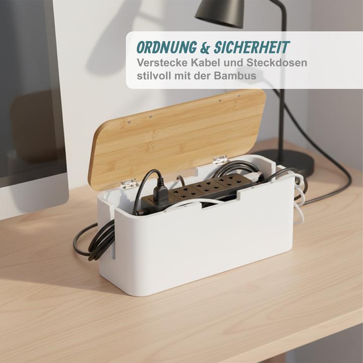 Actual product image Relaxdays cablebox