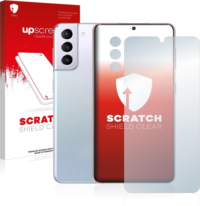 Actual product image upscreen Scratch Shield Protector (1 Piece, Samsung Galaxy S21)