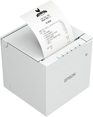 Image du produit Epson TM-M30IIIWL (156): WIFI+BT WHT (Bluetooth, USB-C, USB 2.0, WLAN)