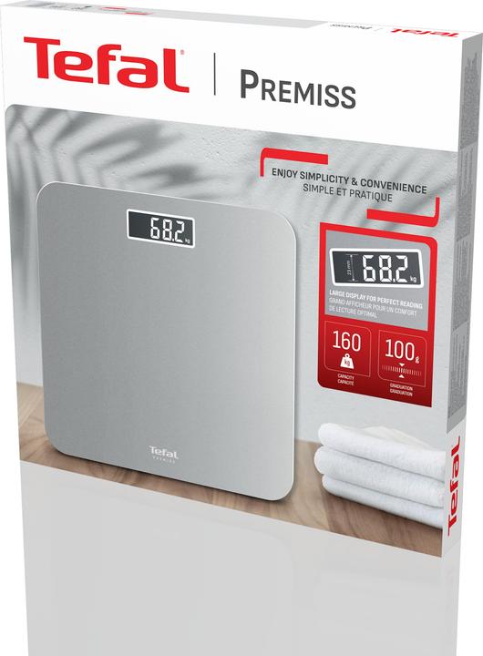 Actual product image Tefal BADEZIMMERWAAGEN VERMISSEN PP1801V0 (160 kg)