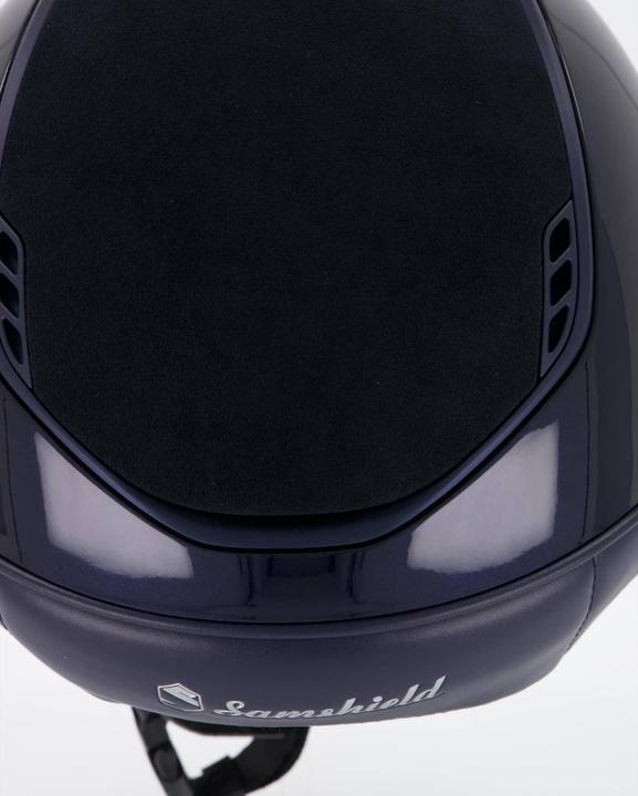 Actual product image Samshield riding helmet custom miss shadowglossy alcantara 2.0 (55 - 58 cm)