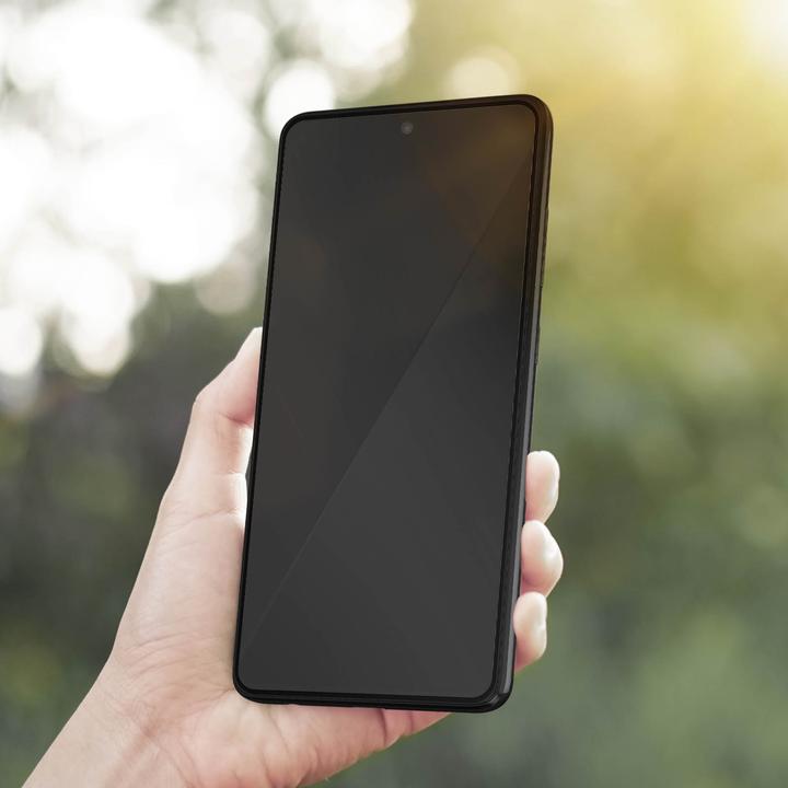 Image du produit Avizar Verre en céramique avec bord noir (1 pcs, Samsung Galaxy A52s 5G)