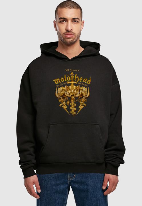 Image du produit Merchcode Motorhead - 50 Years Warpigs Ultra Heavy Hoody - 194043 (L)