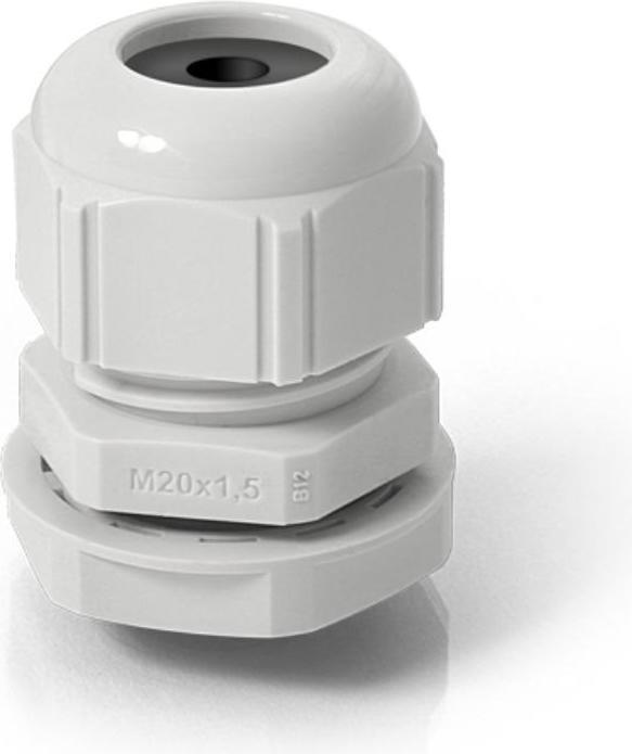 Actual product image Quwireless QGL20 - QuGland M20 - Cable gland M20 with Ultra Flex gasket