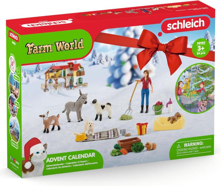 Actual product image Schleich Advent Calendar Farm World