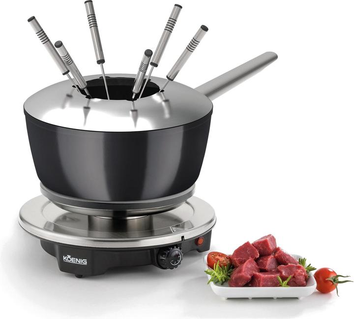 Image du produit Koenig Set à fondue One for all (Fondue au fromage, Fondue chinoise)