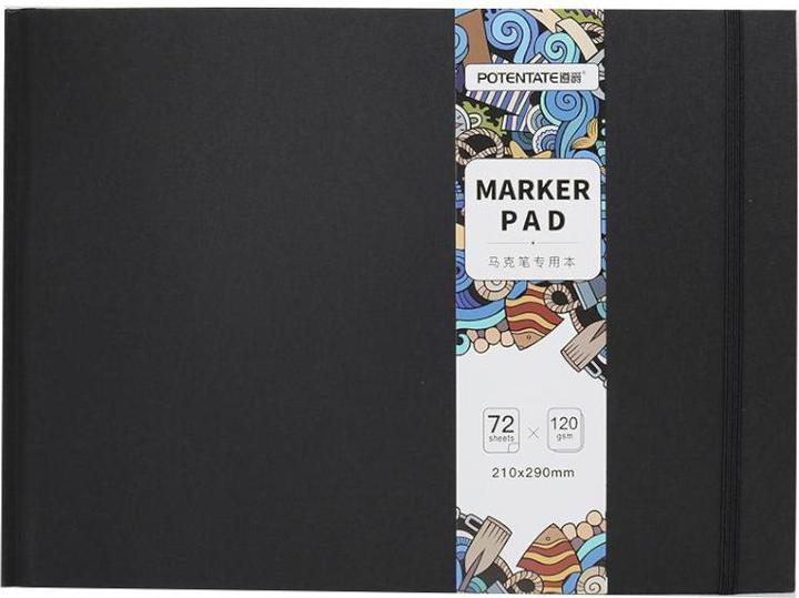 Produktbild Potentate Skizzenbuch Marker Pad (A4, Harter Einband)