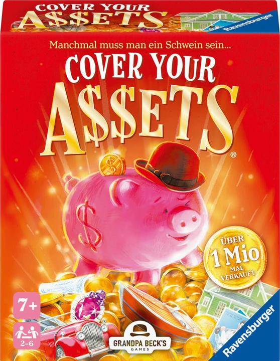 Produktbild Ravensburger Cover your Assets (Deutsch, 2 - 6 Spieler)