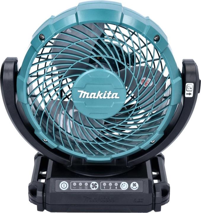 Actual product image Makita DCF 102 T1 battery fan fan 18 V 18 cm + 1x battery 5.0 Ah - without charger (18 V)