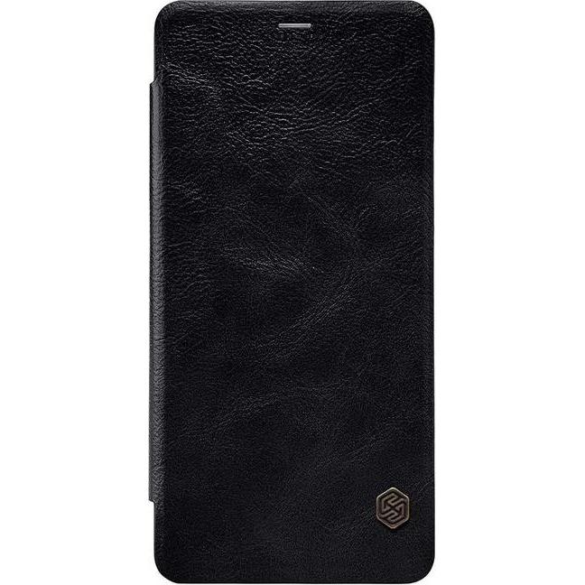 Nillkin Qin Series (Samsung Galaxy A8 (2018)), Smartphone Hülle, Schwarz