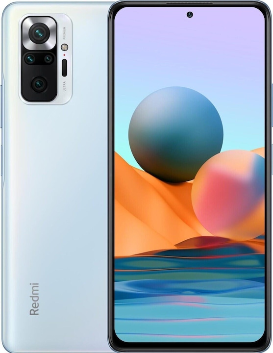 Produktbild Xiaomi Redmi Note 10 Pro (64 GB, Glacier Blue, 6.67", Dual SIM, 108 Mpx, 4G)