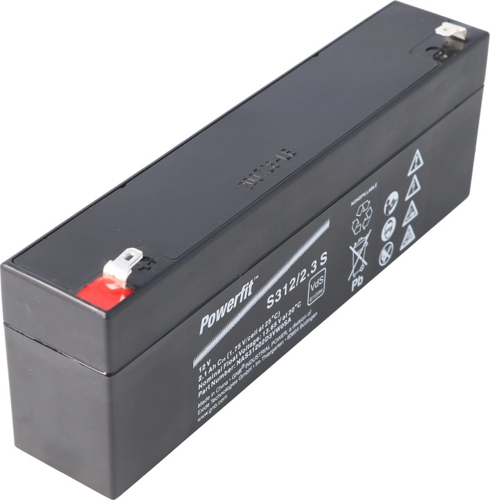 Actual product image Exide Powerfit S312/2.3 S Lead Battery 12 Volt with 2100mAh (12 V, 2.10 Ah)