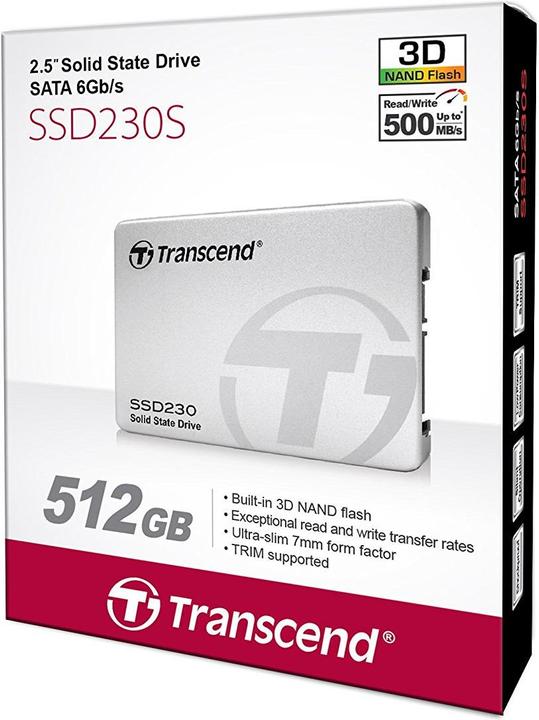 Produktbild Transcend Ssd230s (512 GB, 2.5&quot;)