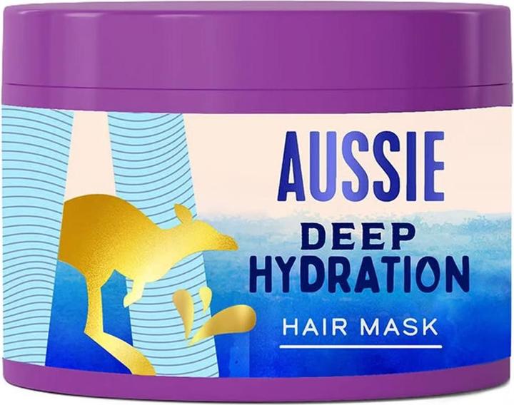 Aussie Deep Hydration Vegan Mask Intensive Moisture for Very Dry, Thick, and Curly Hair with Avocado (450 ml)